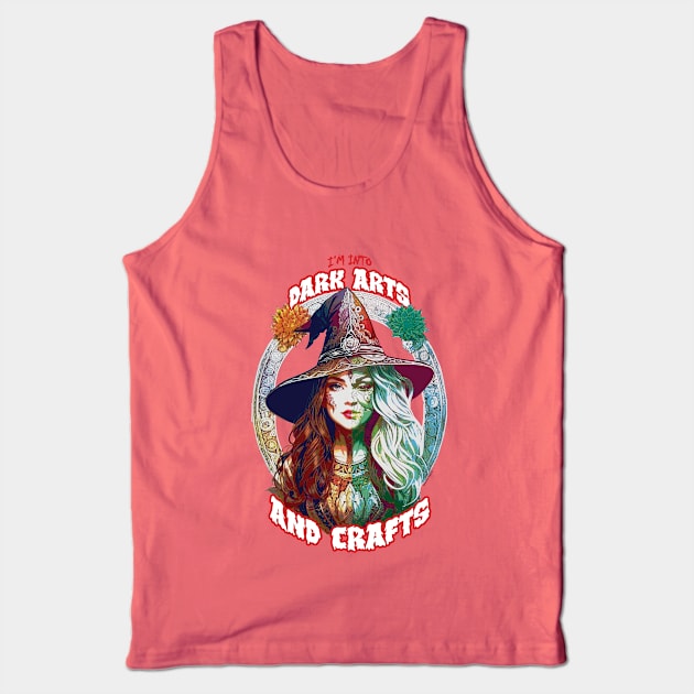 Dark Arts & Crafts Tank Top by Daily Detour